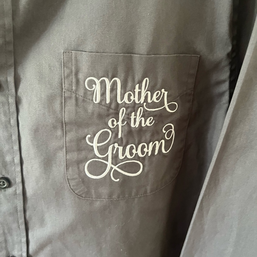 Mother of the Groom button down & robe